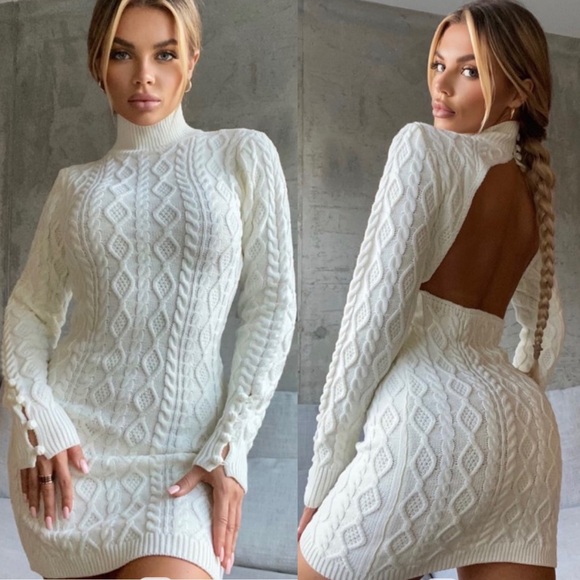 Zara Dresses & Skirts - SOLD OUT ❌ALONDRA SWEATER DRESS